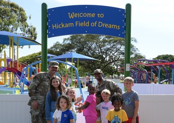 Hickam opens all-abilities playground