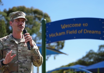 Hickam opens all-abilities playground