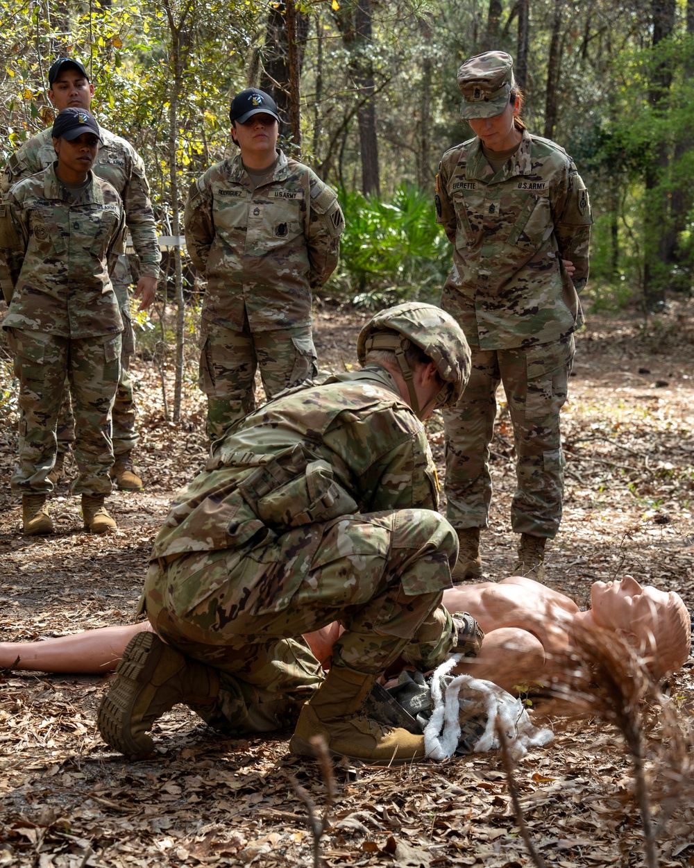 The NCO Leadership Center of Excellence Commandant visits Fort Stewart
