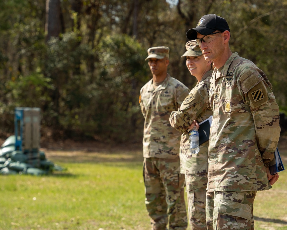 The NCO Leadership Center of Excellence Commandant visits Fort Stewart