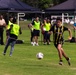 MRF-D 25.3: U.S. Marines and Sailors play soccer with Mindil Aces Football Club
