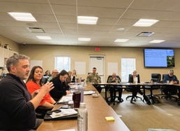 Fort McCoy leaders assist in housing planning during local economic development committee housing meeting