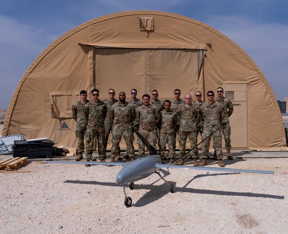 Task Force 99 conducts unmanned aerial vehicle flight testing in the U.S. Central Command area of responsibility.