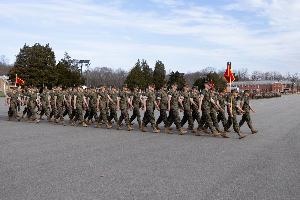 Officer Candidate School Graduation Ceremony