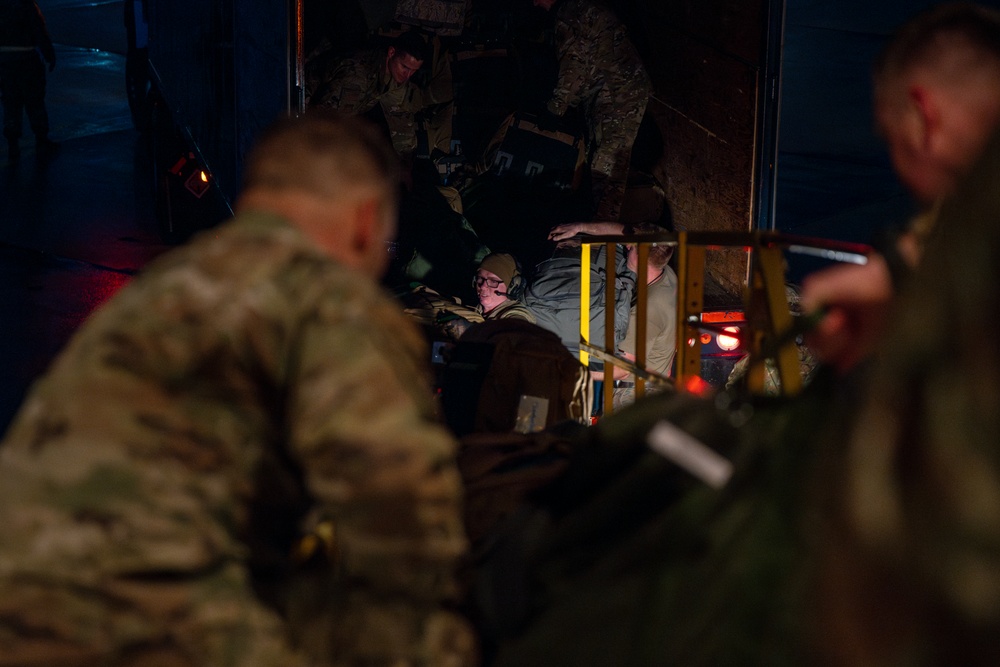 Airmen from the 124th Fighter Wing deploys