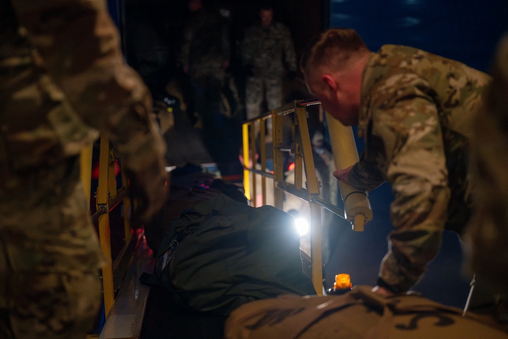 Airmen from the 124th Fighter Wing deploys