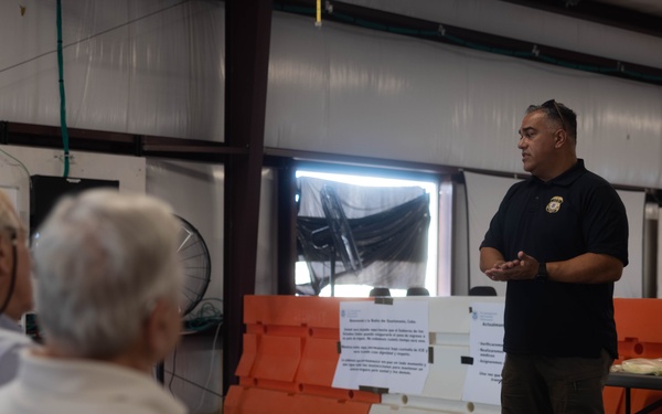 Members of the U.S. Senate Armed Services Committee, visit Naval Station Guantanamo Bay, Cuba