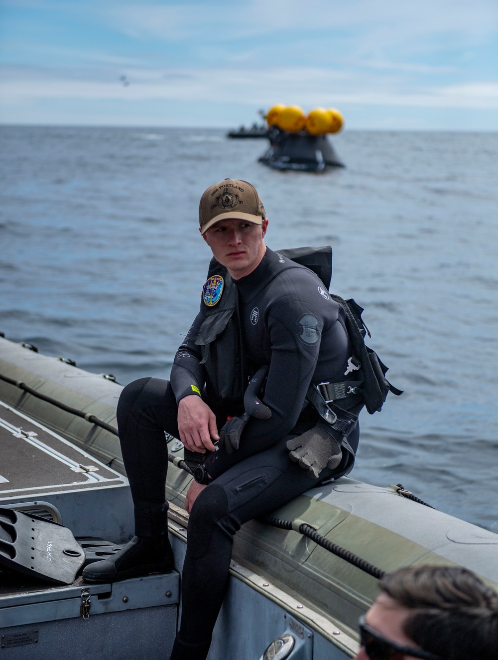 URT-12: NASA engineers and Sailors begin recovery-at-sea training