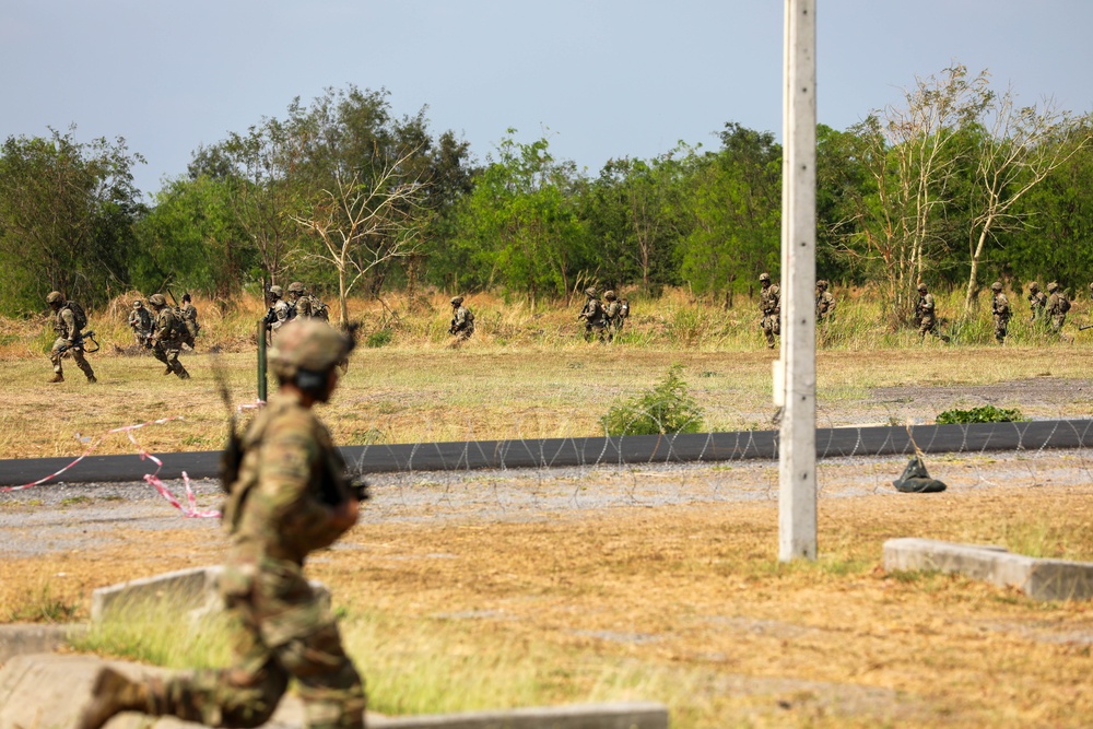 Hanuman Guardian 25: Soldiers Conduct Military Operations on Urbanized Terrain Training