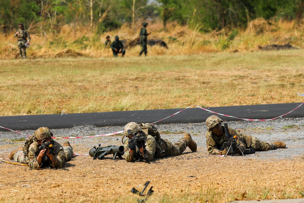 Hanuman Guardian 25: Soldiers Conduct Military Operations on Urbanized Terrain Training