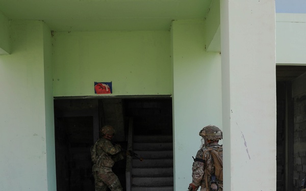 Hanuman Guardian 25: Soldiers Conduct Military Operations on Urbanized Terrain Training
