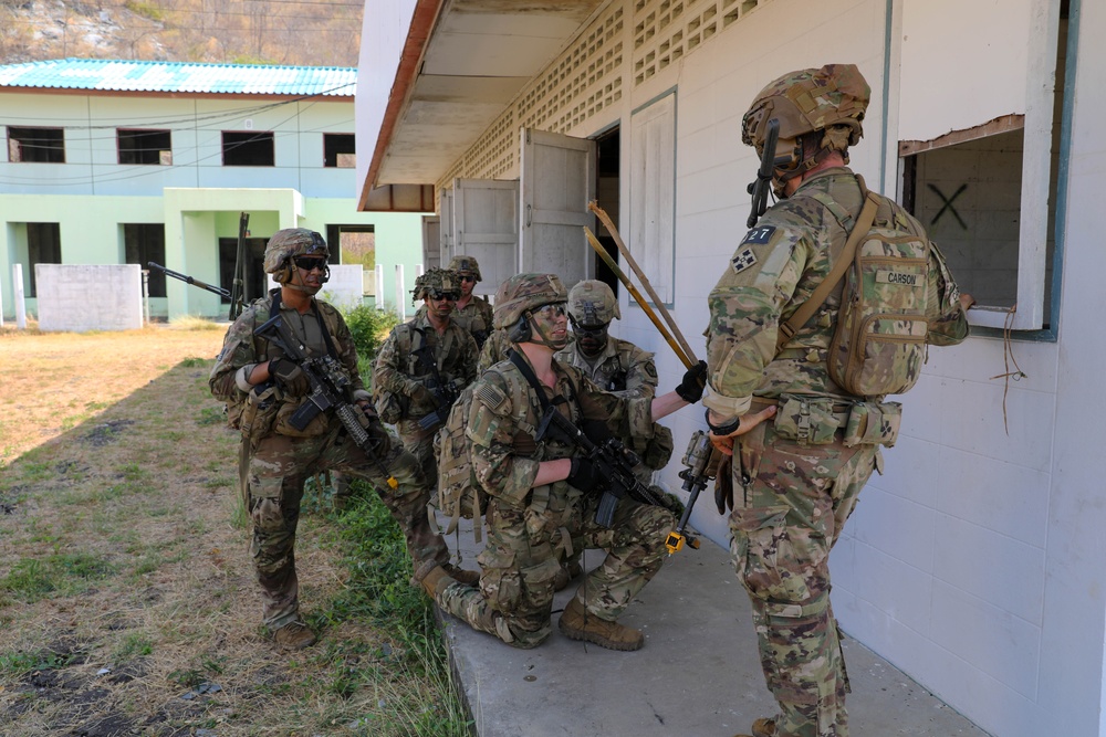 Hanuman Guardian 25: Soldiers Conduct Military Operations on Urbanized Terrain Training