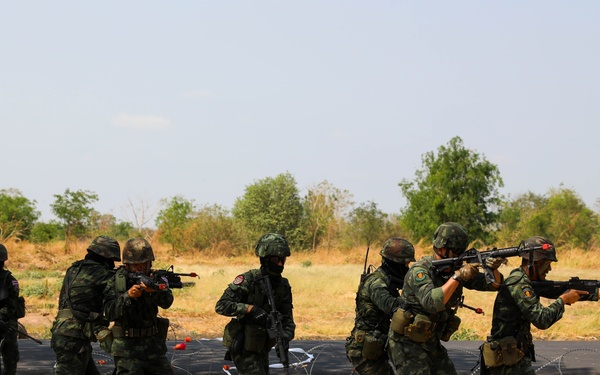 Hanuman Guardian 25: Soldiers Conduct Military Operations on Urbanized Terrain Training