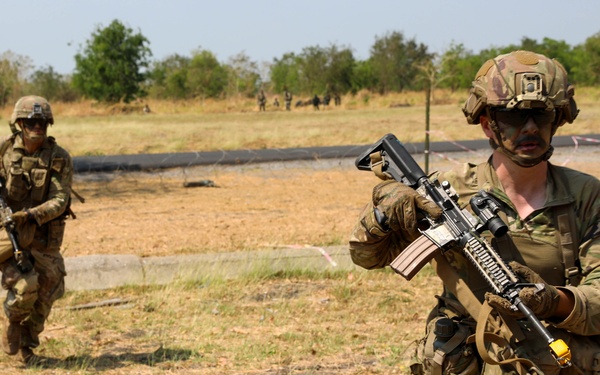 Hanuman Guardian 25: Soldiers Conduct Military Operations on Urbanized Terrain Training