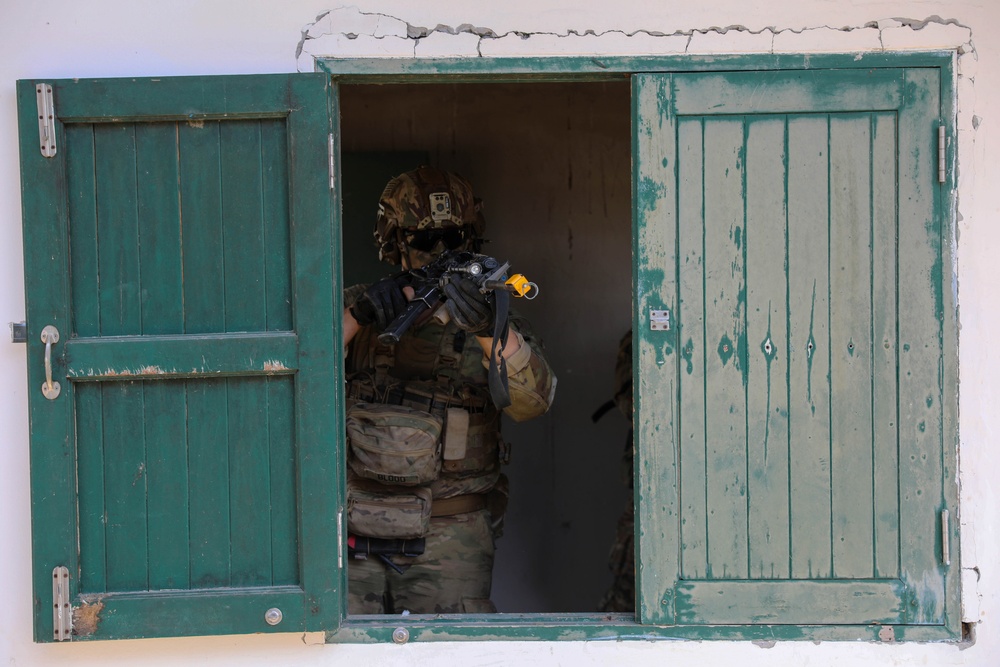 Hanuman Guardian 25: Soldiers Conduct Military Operations on Urbanized Terrain Training