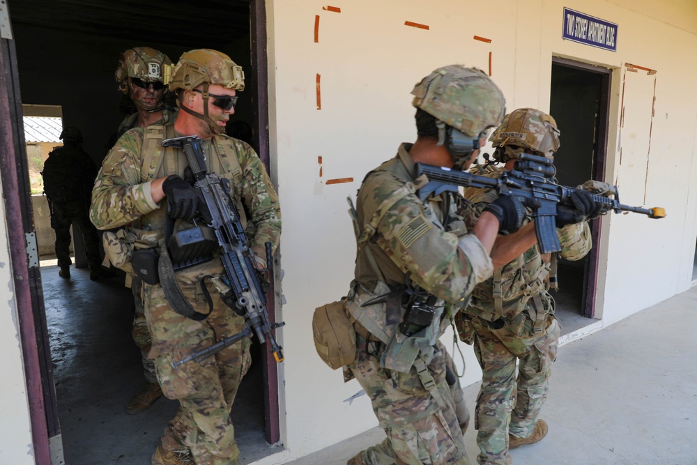 Hanuman Guardian 25: Soldiers Conduct Military Operations on Urbanized Terrain Training