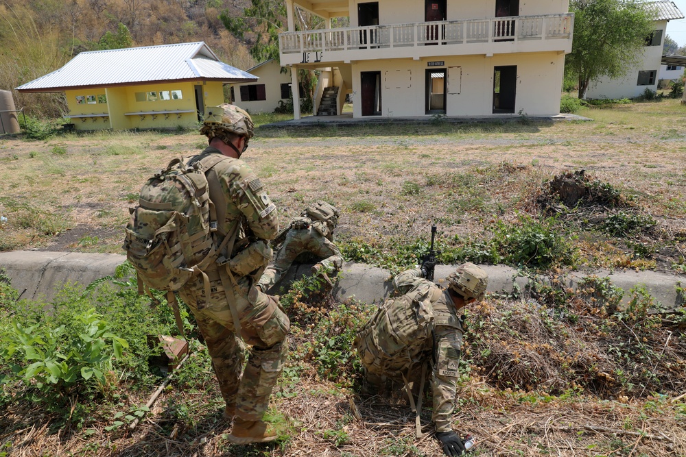 Hanuman Guardian 25: Soldiers Conduct Military Operations on Urbanized Terrain Training