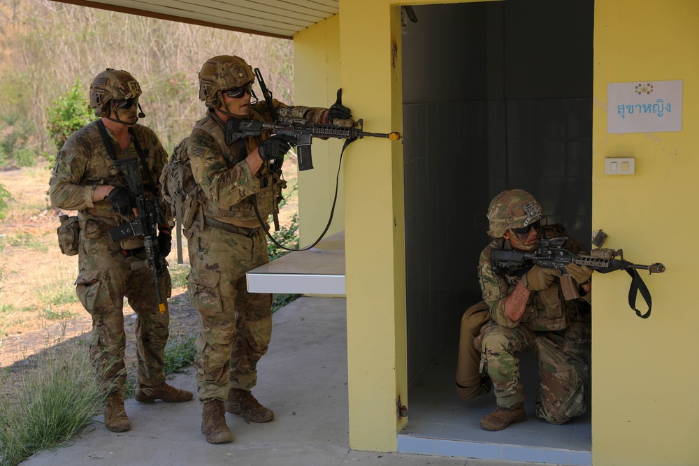 Hanuman Guardian 25: Soldiers Conduct Military Operations on Urbanized Terrain Training