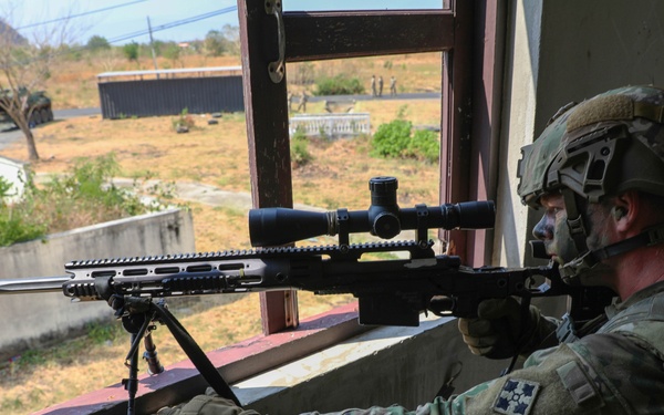Hanuman Guardian 25: Soldiers Conduct Military Operations on Urbanized Terrain Training
