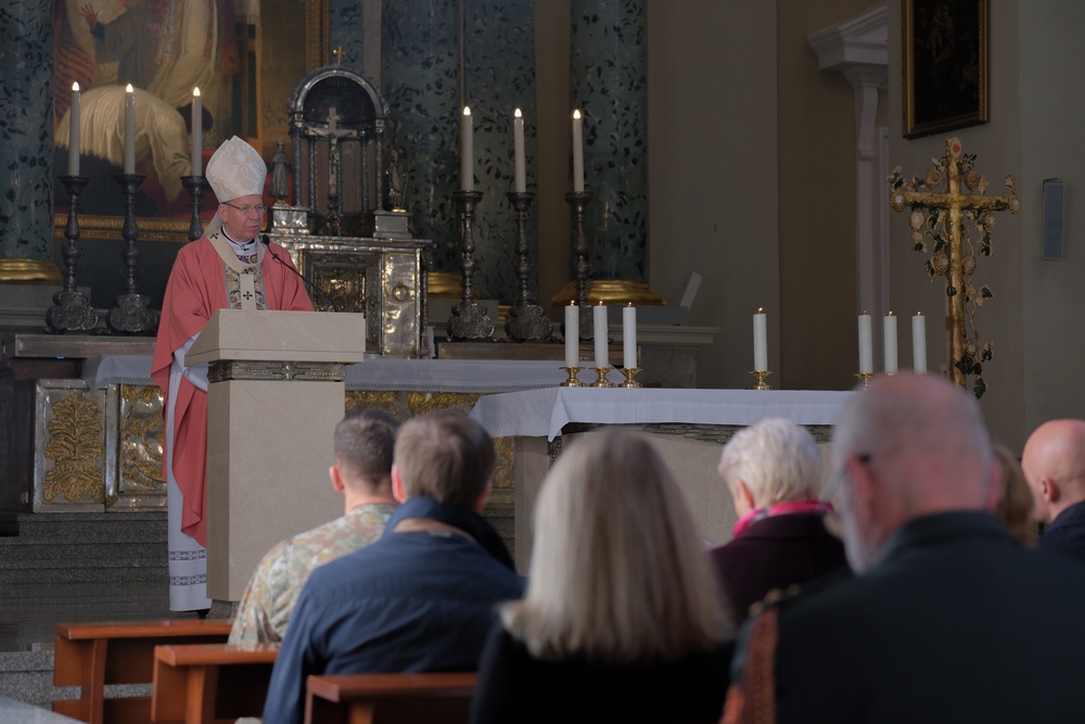Vilnius cathedral holds special church service for missing U.S. soldiers