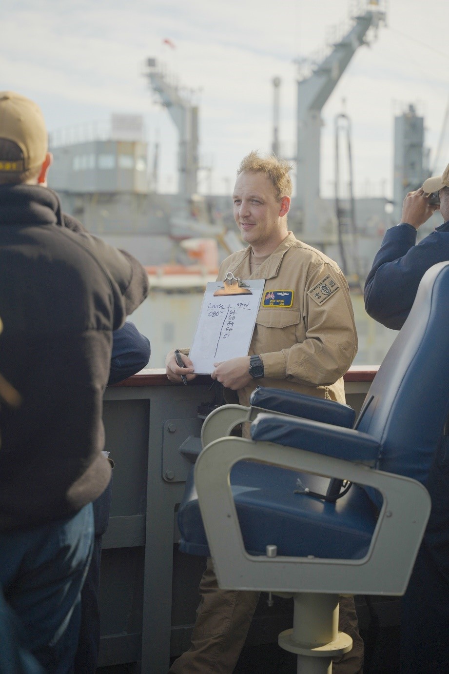 USS Winston S. Churchill executes Replenishment at Sea
