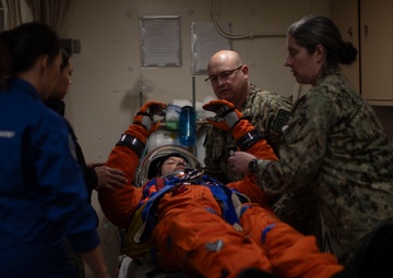 NASA, DoD medical components integrate aboard USS Somerset in preparation for Artemis II mission