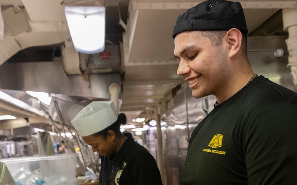 In the Galley on the Ford