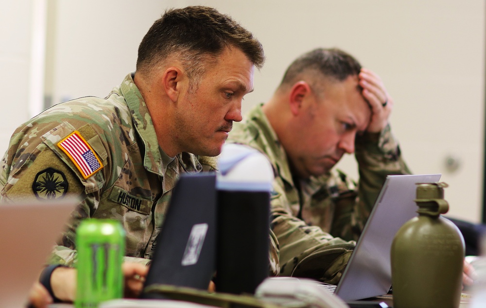 Illinois Army National Guard Unit Trains for U.S. European Command Deployment in Marseilles, Illinois