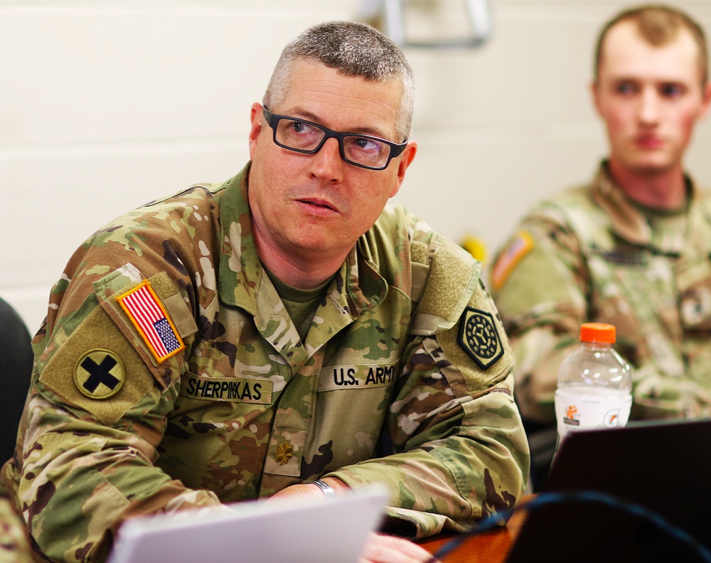 Illinois Army National Guard Unit Trains for U.S. European Command Deployment in Marseilles, Illinois