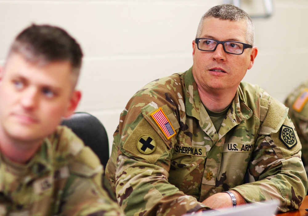 Illinois Army National Guard Unit Trains for U.S. European Command Deployment in Marseilles, Illinois