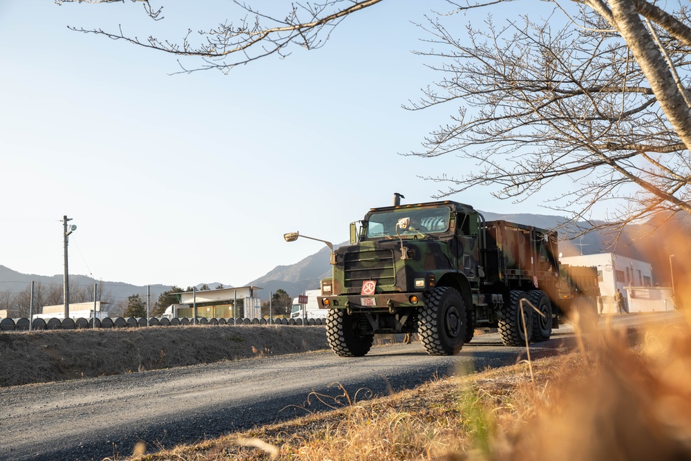 Northern Dragon 25: CLC-36 and H&amp;HS MCAS Iwakuni Marines set up camp