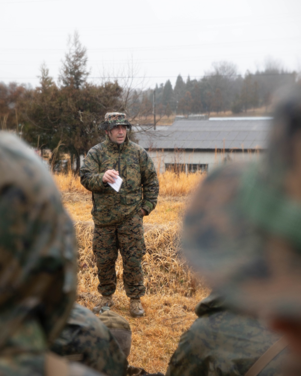 Northern Dragon 25: MCAS Iwakuni and 3rd SGX Marines finalize machine gun range preparation