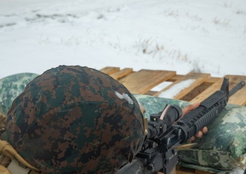 Exercise Northern Dragon 2025: MCAS Iwakuni and 3rd SGX Marines shoot table three