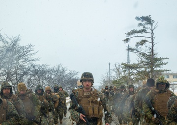 Exercise Northern Dragon 2025: MCAS Iwakuni and 3rd SGX Marines shoot table three