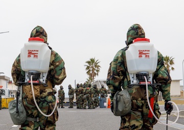 MCAS Iwakuni EOD and CBRN conduct chemical environment training with JGSDF