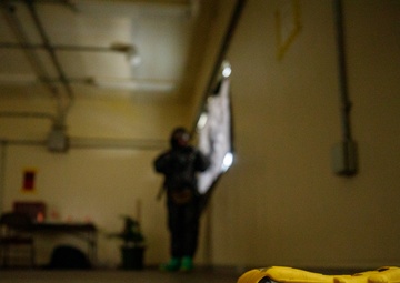 MCAS Iwakuni EOD and CBRN conduct chemical environment training with JGSDF