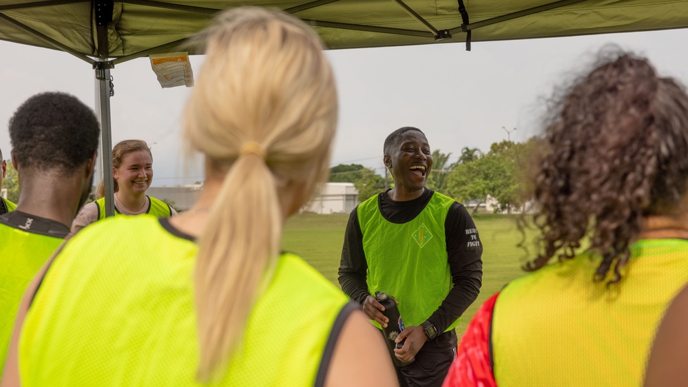 MRF-D 25.3: U.S. Marines soccer game with Mindil Aces Football Club