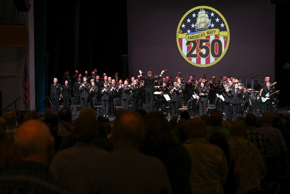 U.S. Navy Band performs in Charleston on National Tour
