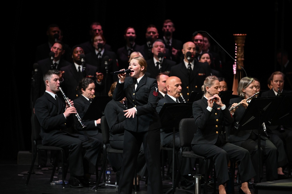 U.S. Navy Band performs in Charleston on National Tour