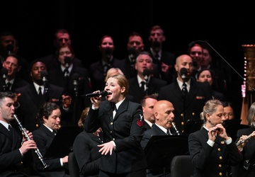 U.S. Navy Band performs in Charleston on National Tour