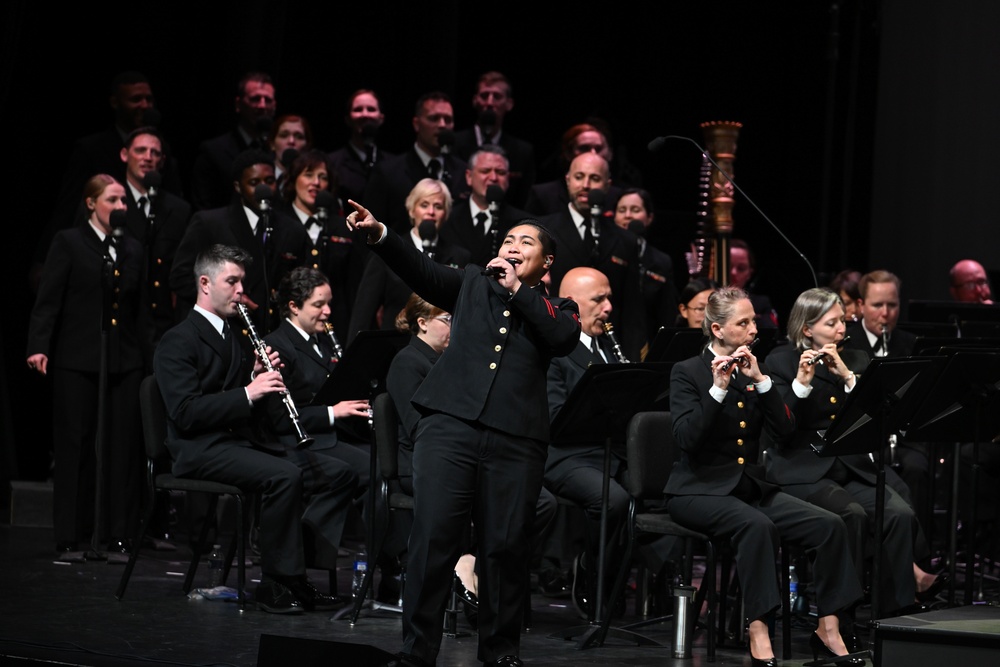 U.S. Navy Band performs in Charleston on National Tour