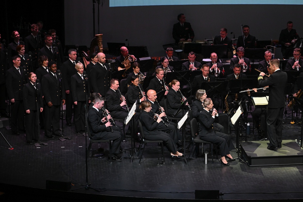 U.S. Navy Band performs in Charleston on National Tour