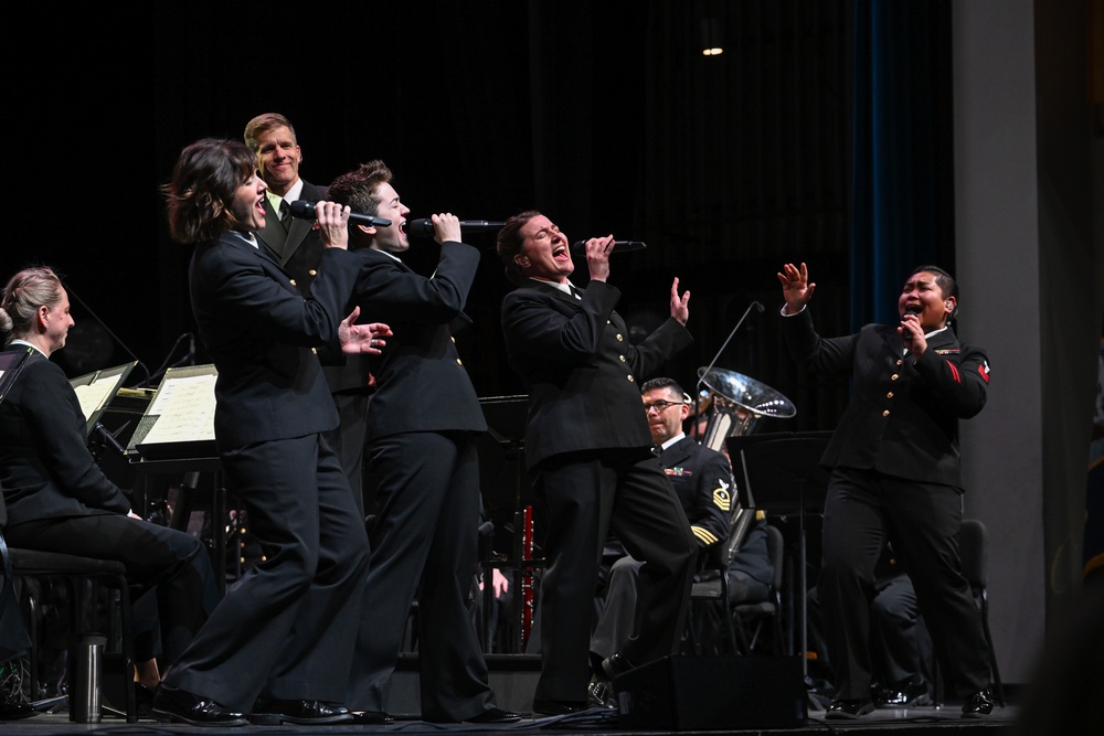 U.S. Navy Band performs in Charleston on National Tour