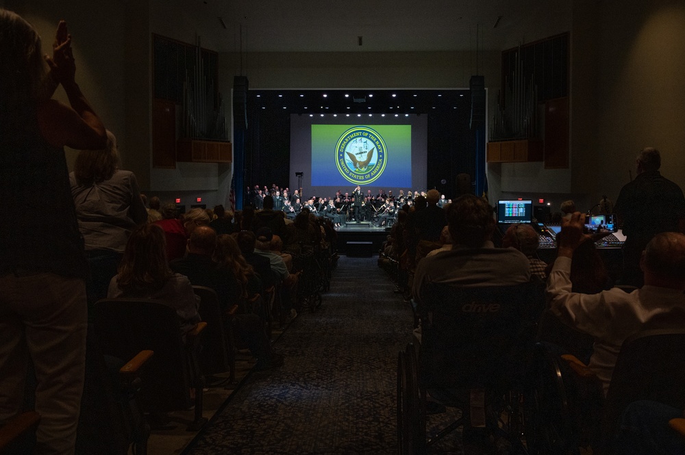 U.S. Navy Band performs in Charleston on National Tour