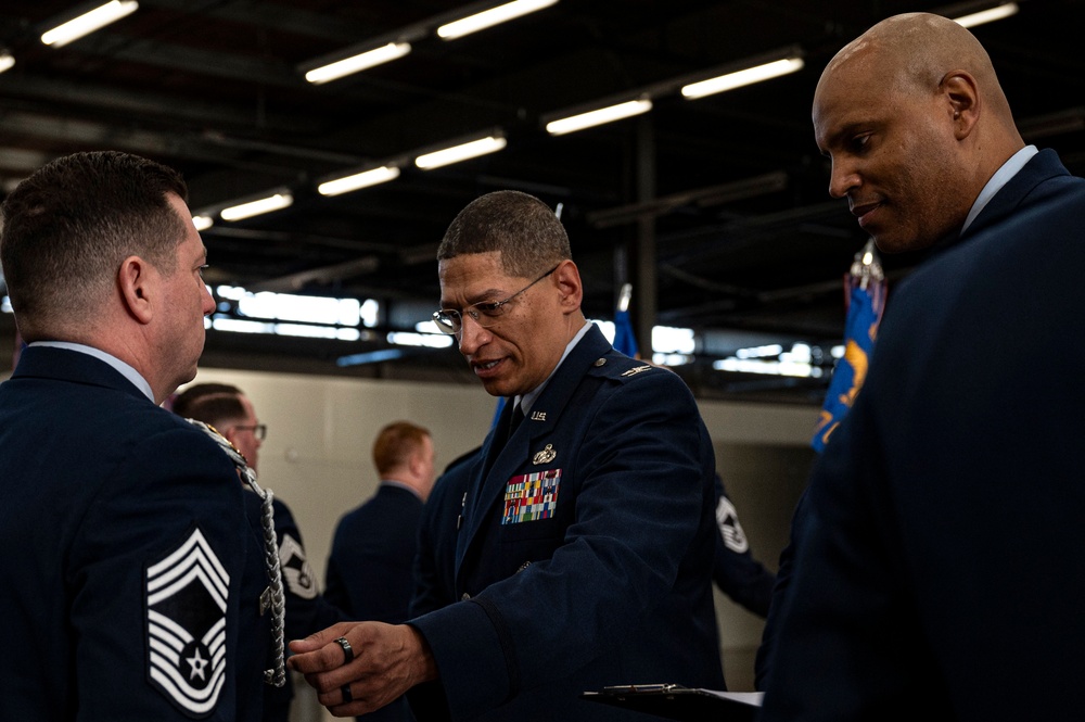 87th Air Base Wing Commanders Uniform Inspection
