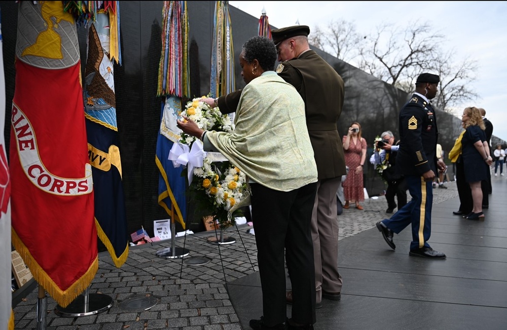 2025 National Vietnam War Veterans Day Wreath Laying Ceremony