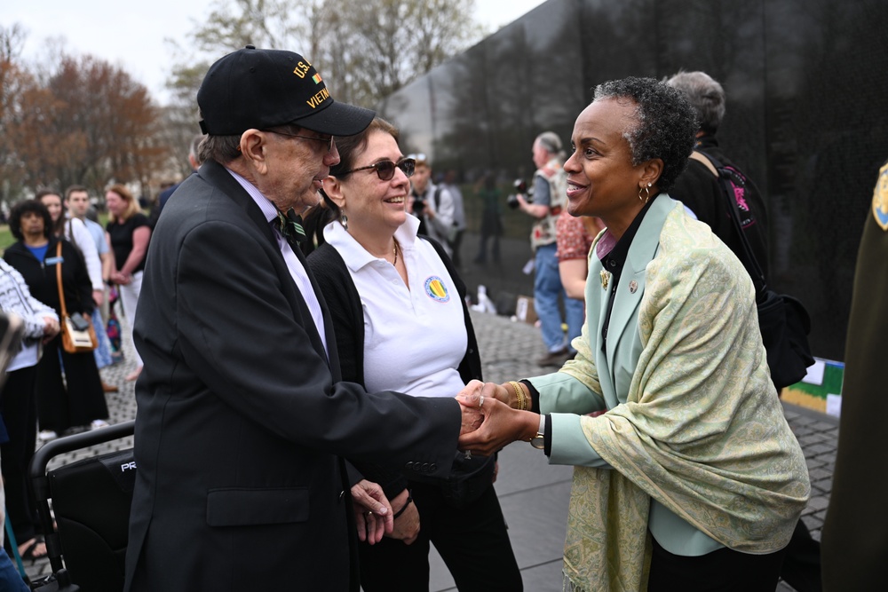 2025 National Vietnam War Veterans Day Wreath Laying Ceremony
