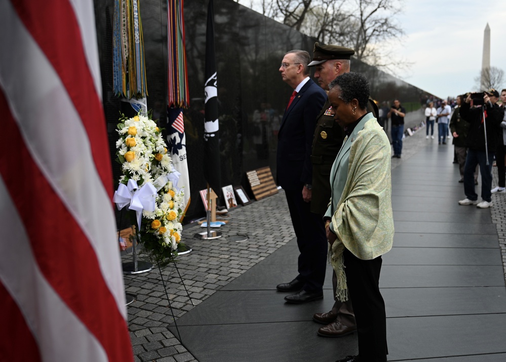 2025 National Vietnam War Veterans Day Wreath Laying Ceremony