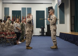 Task Force 51/5th Marine Expeditionary Brigade Welcomes Sgt. Maj. Adam M. Gharati