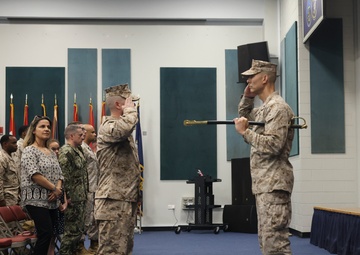 Task Force 51/5th Marine Expeditionary Brigade Welcomes Sgt. Maj. Adam M. Gharati